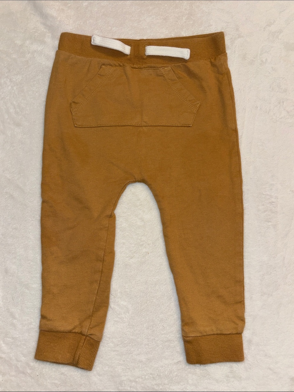 Rise little earthling brown Sweat Joggers with Drawstring Waist 12-18 months
